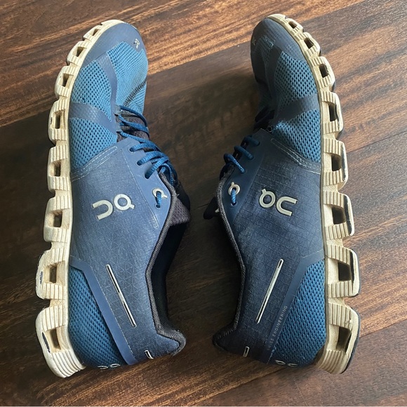 On Cloud 2.0 Midnight Ocean Men's Running Shoes Shoe 9.5 - Picture 6 of 9